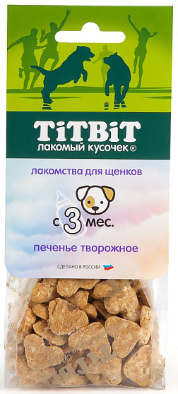 Печенье творожное для щенков 70 г